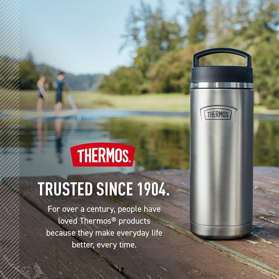 THERMOS - THERMOSシャトルシェフ Amazon.com: THERMOS ICON SERIES Stainless Steel Water Bottle